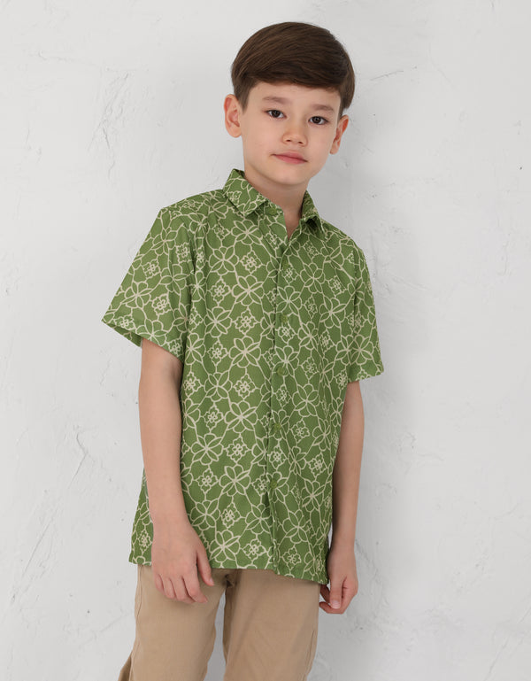 KIDS JUSTIN SHIRT (TENDRIL)